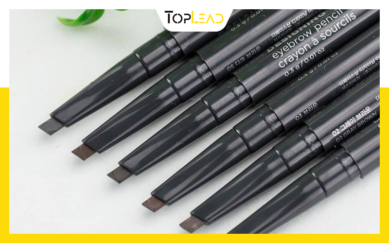 Chì Kẻ Mày 2 Đầu The Face Shop Designing Eyebrow Pencil